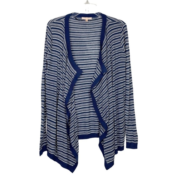 Stitch Fix l Skies Are Blue Lightweight Stripe Open Cardigan, Small - Picture 1 of 7